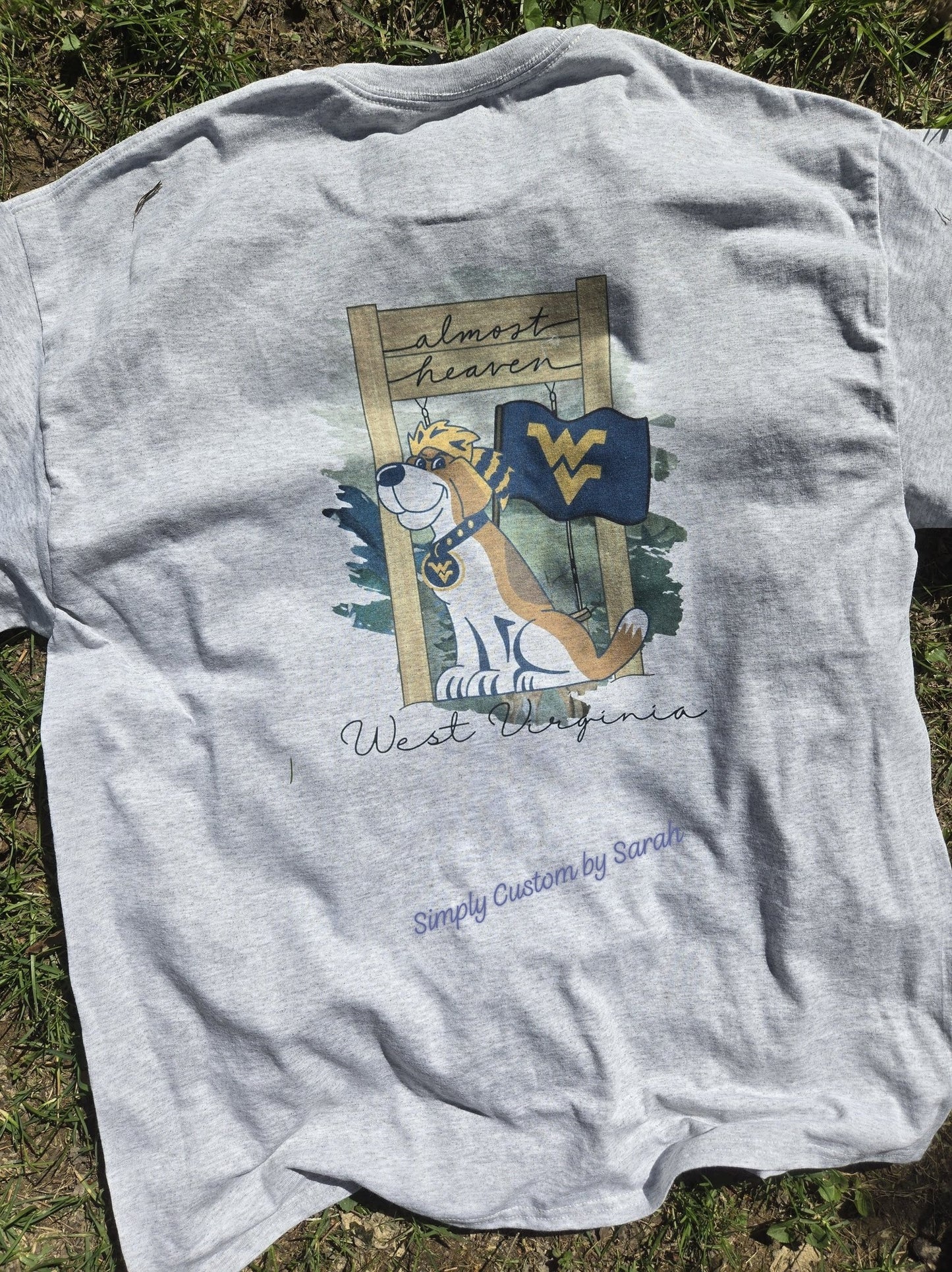 W-V-U West Virginia Swing Almost Heaven