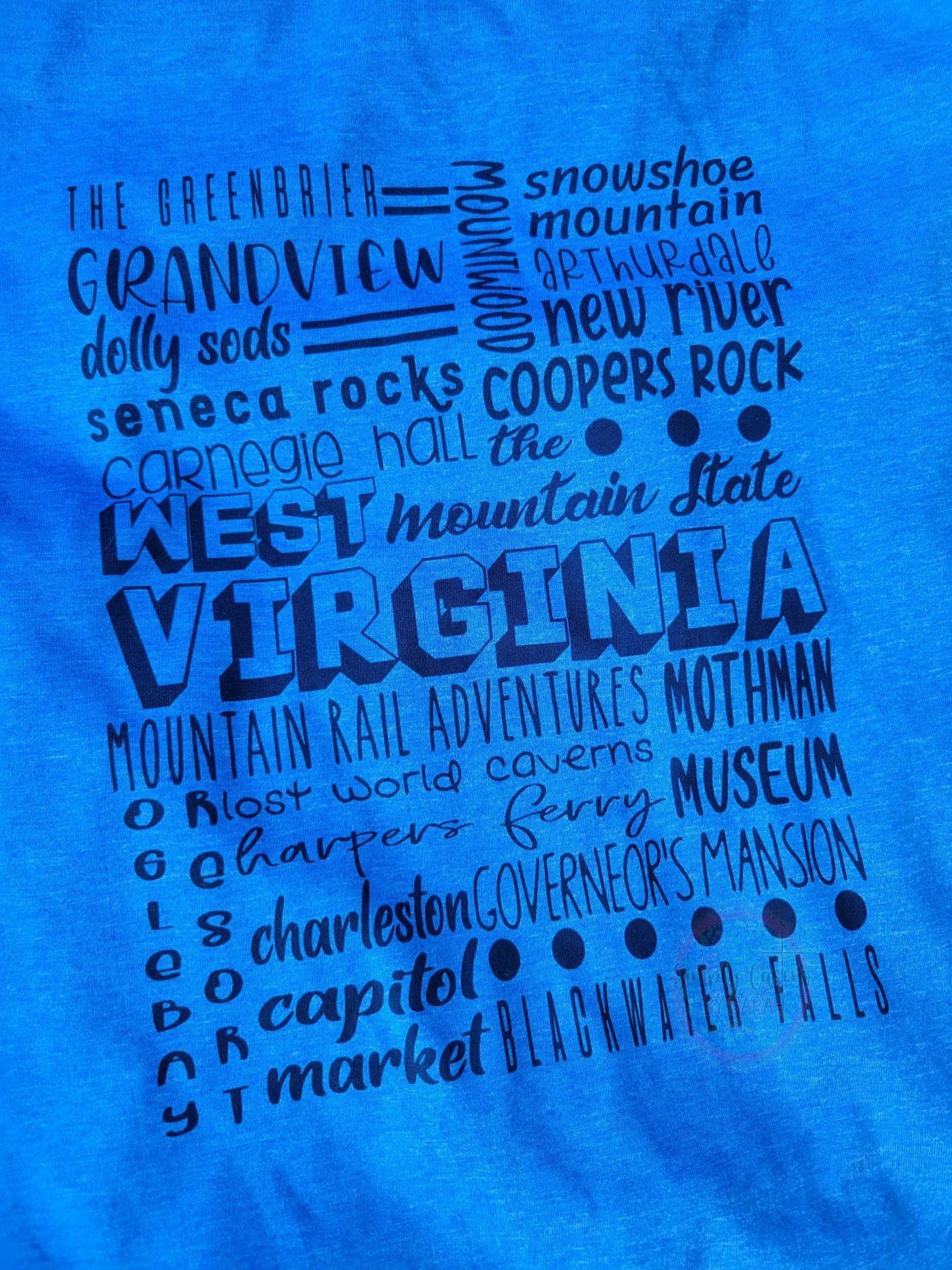 All About West Virginia Tee