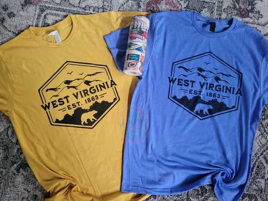 West Virginia Est 1863