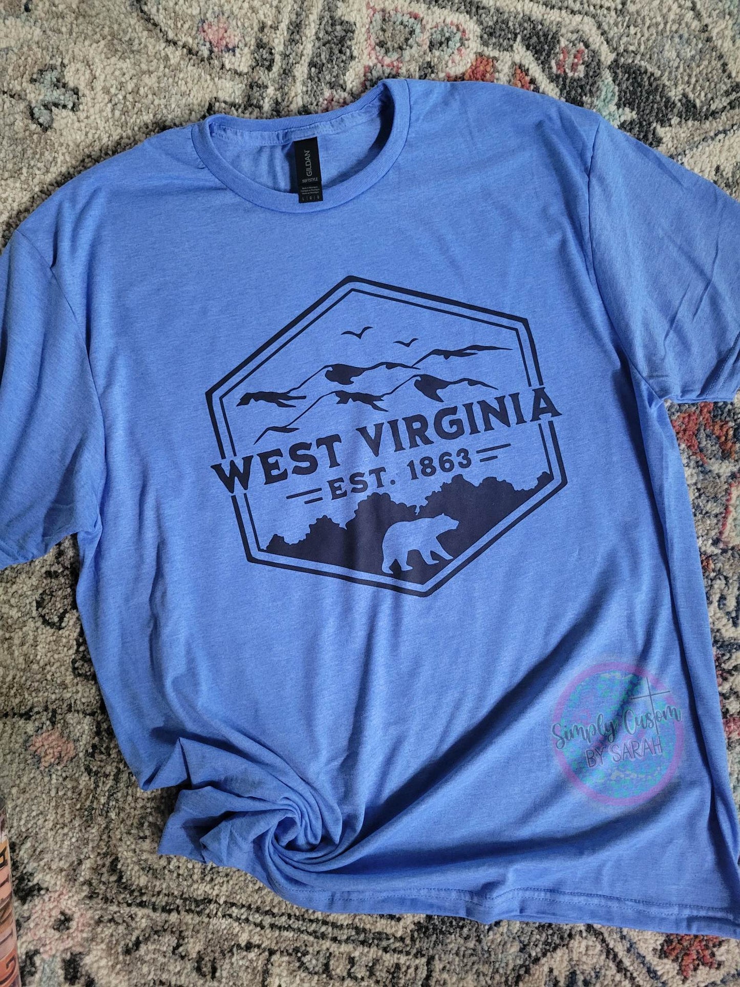 West Virginia Est 1863