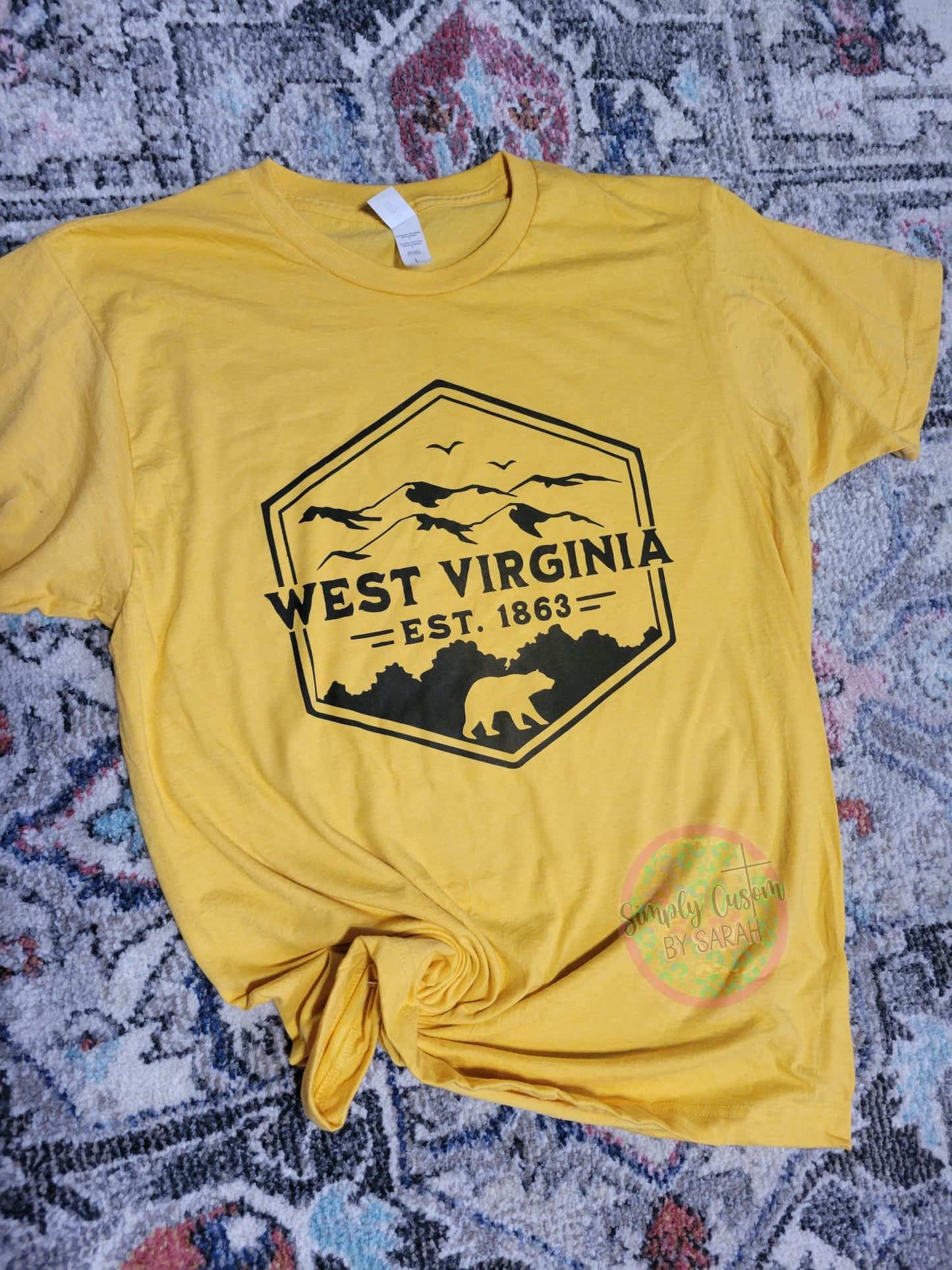 West Virginia Est 1863