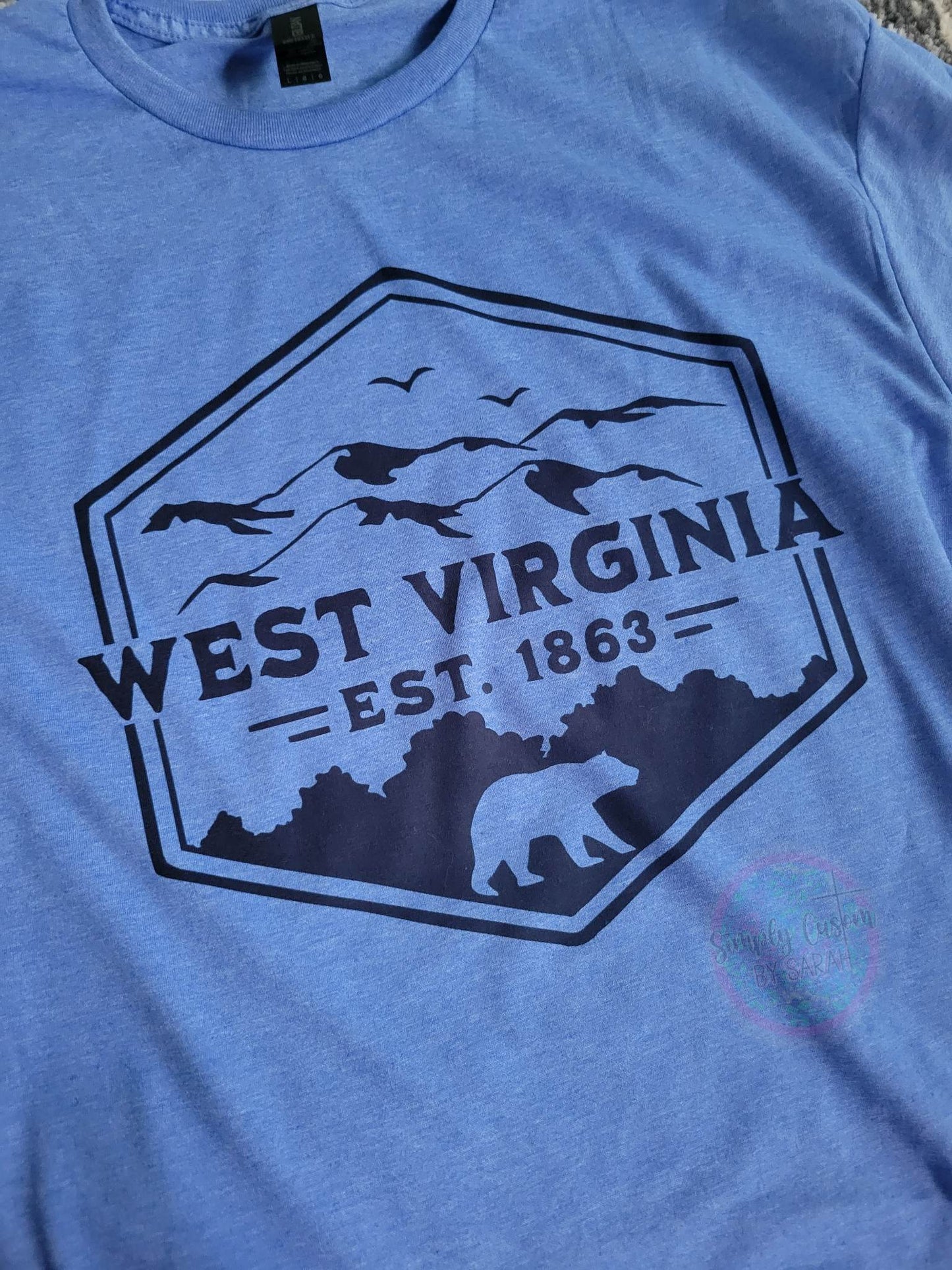 West Virginia Est 1863