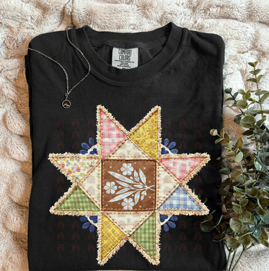 Patchwork Quilted Star *CLOSES FEB 8*