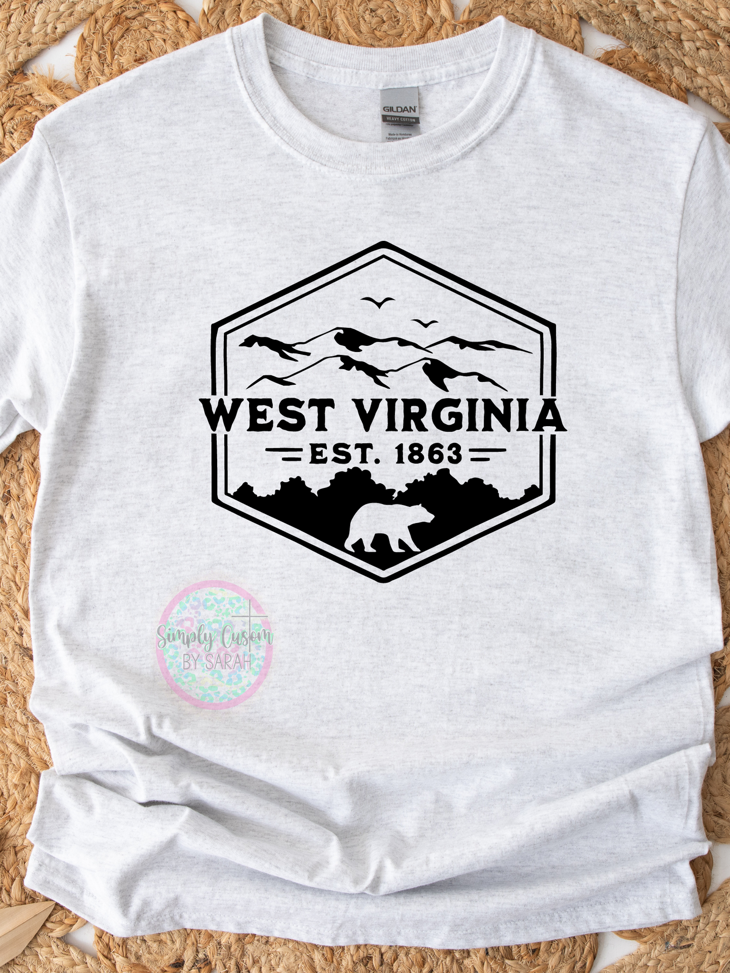 West Virginia Est 1863