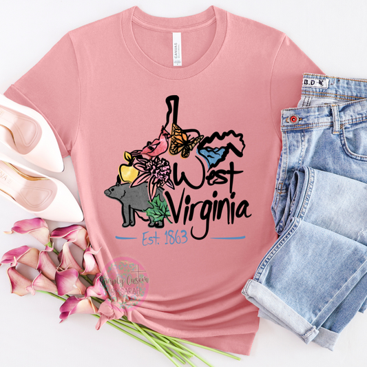 WV Est 1863 *NEW*