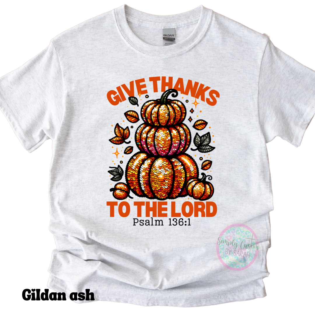 Give Thanks to the Lord