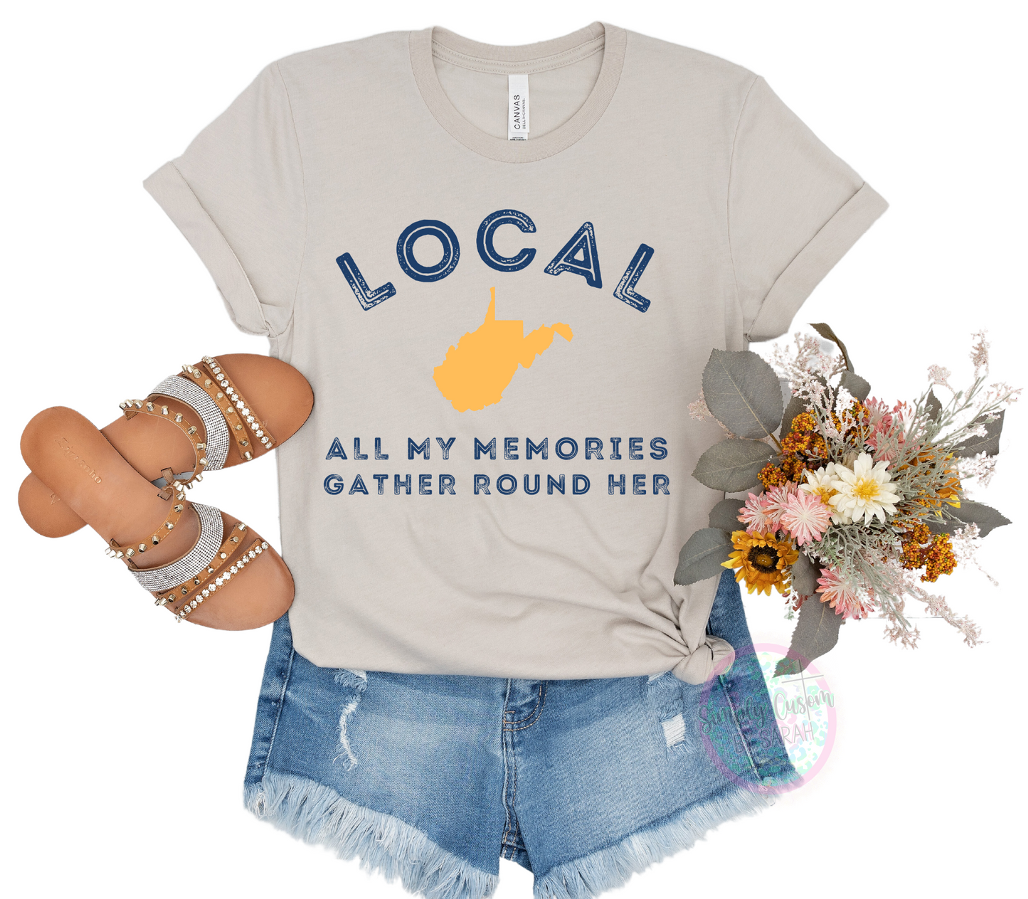 LOCAL WV All My Memories Gather Round Her **EXCLUSIVE DESIGN TO SCBS**