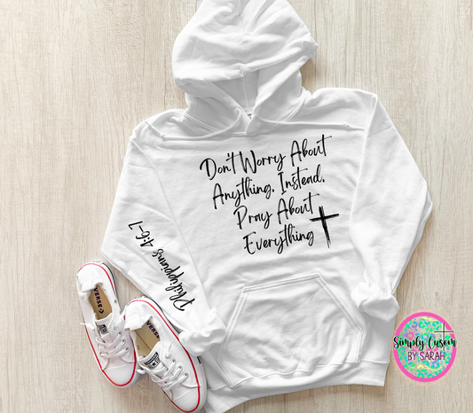 *EXLCUSIVE* Don't Worry About Anything, Instead, Pray About Everything (sleeve design!!)