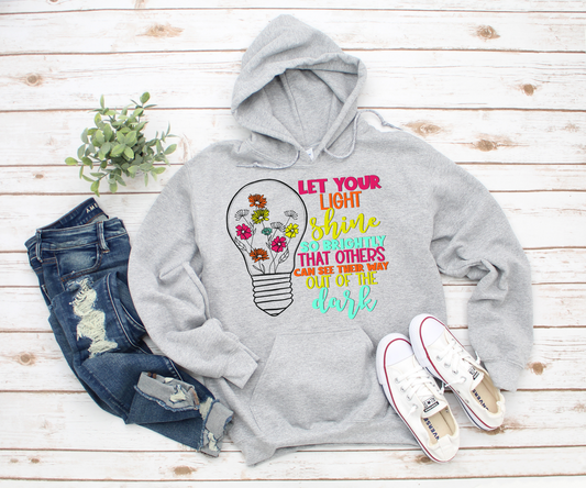 Let Your Light Shine Bright Hoodie